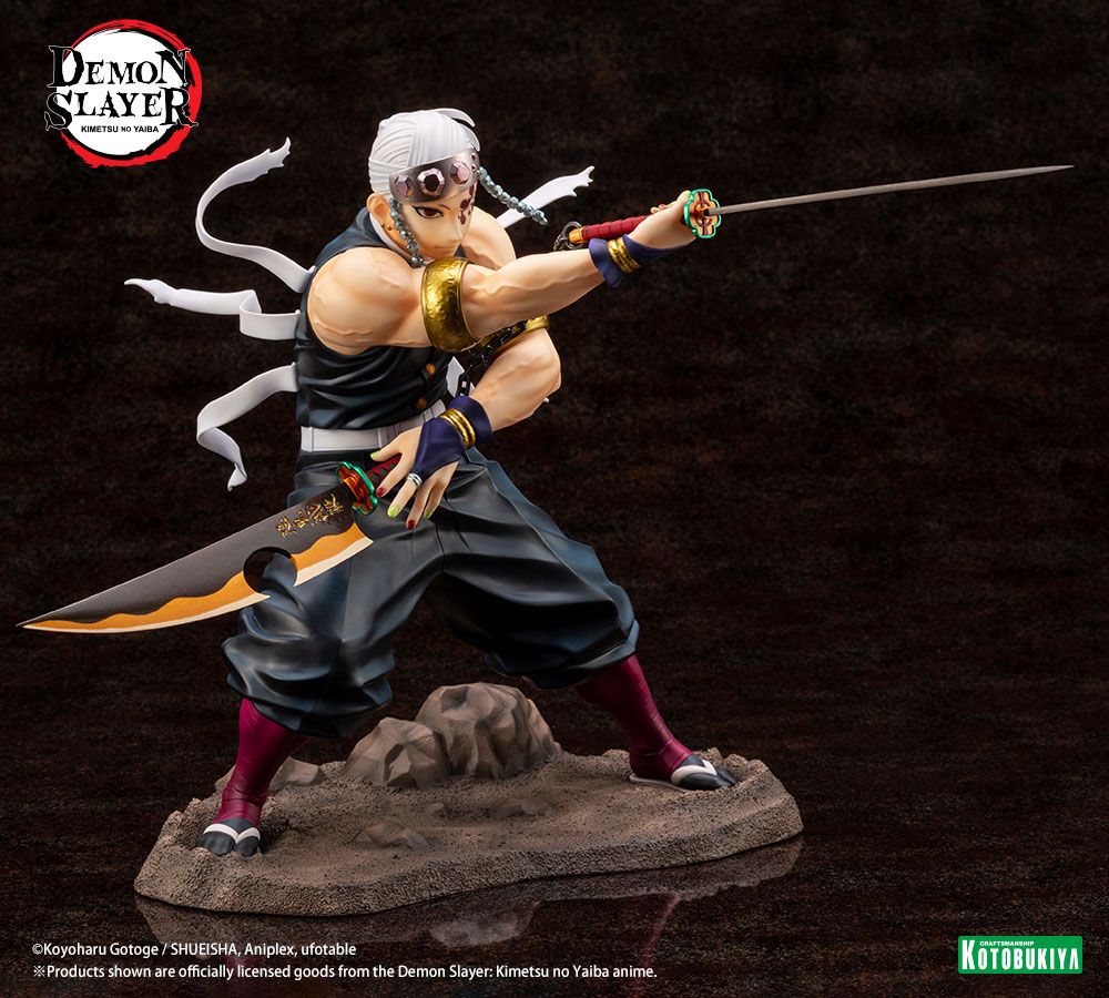 Demon Slayer: Kimetsu no Yaiba Tengen Uzui Regular Edition 23 cm 1/8 ARTFX Statue