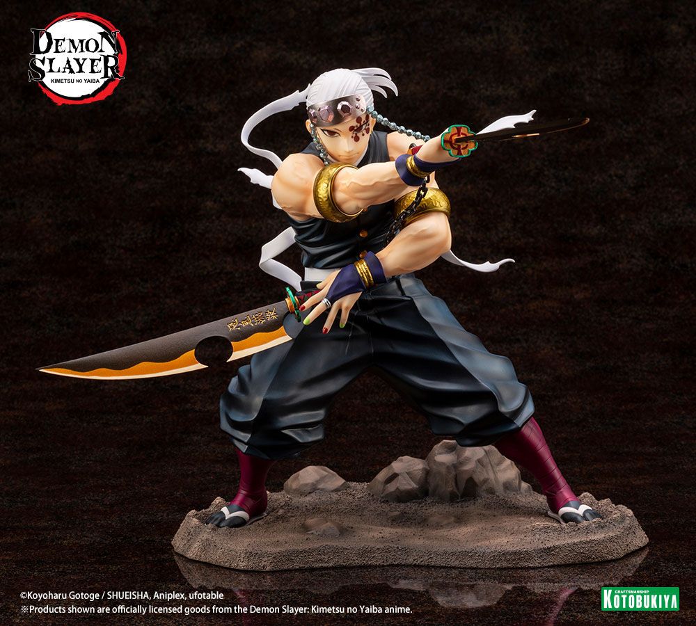 Demon Slayer: Kimetsu no Yaiba Tengen Uzui Regular Edition 23 cm 1/8 ARTFX Statue