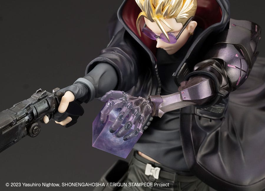 Trigun Stampede Vash the Stampede The Gunman in Black Ver. 22 cm 1/8 ARTFXJ Statue