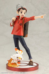 Pokémon Victor & Scorbunny 21 cm 1/8 ARTFXJ Statue