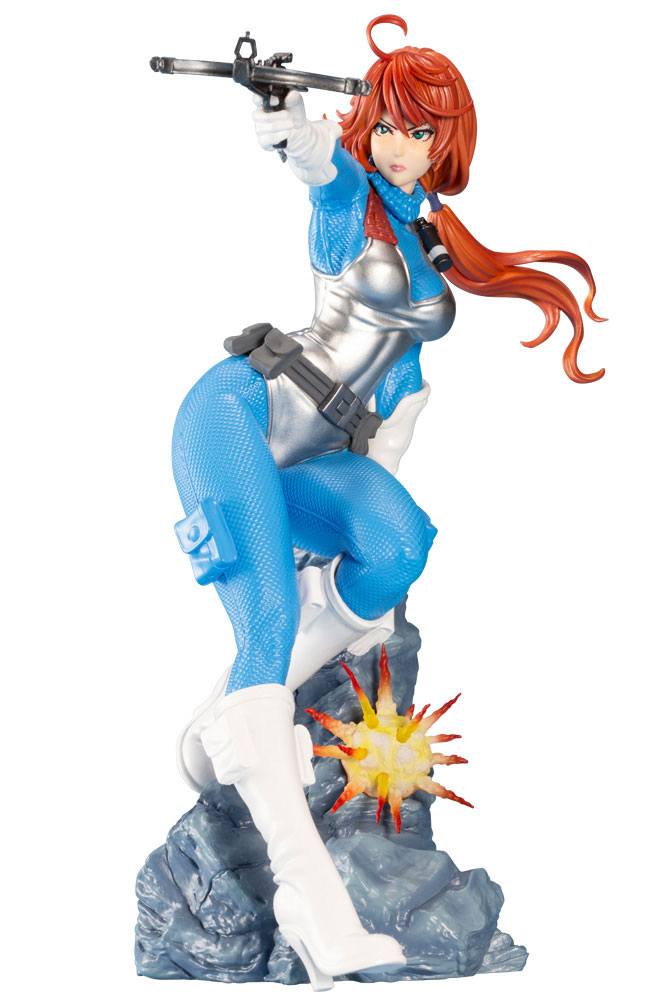 G.I. Joe Bishoujo Scarlett 25th Anniversary Sky Blue Color Ver. 23 cm 1/7 PVC Statue