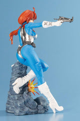 G.I. Joe Bishoujo Scarlett 25th Anniversary Sky Blue Color Ver. 23 cm 1/7 PVC Statue