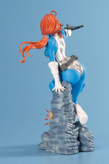 G.I. Joe Bishoujo Scarlett 25th Anniversary Sky Blue Color Ver. 23 cm 1/7 PVC Statue