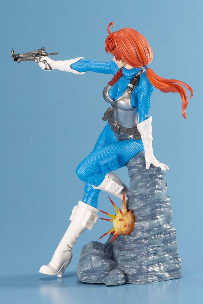 G.I. Joe Bishoujo Scarlett 25th Anniversary Sky Blue Color Ver. 23 cm 1/7 PVC Statue