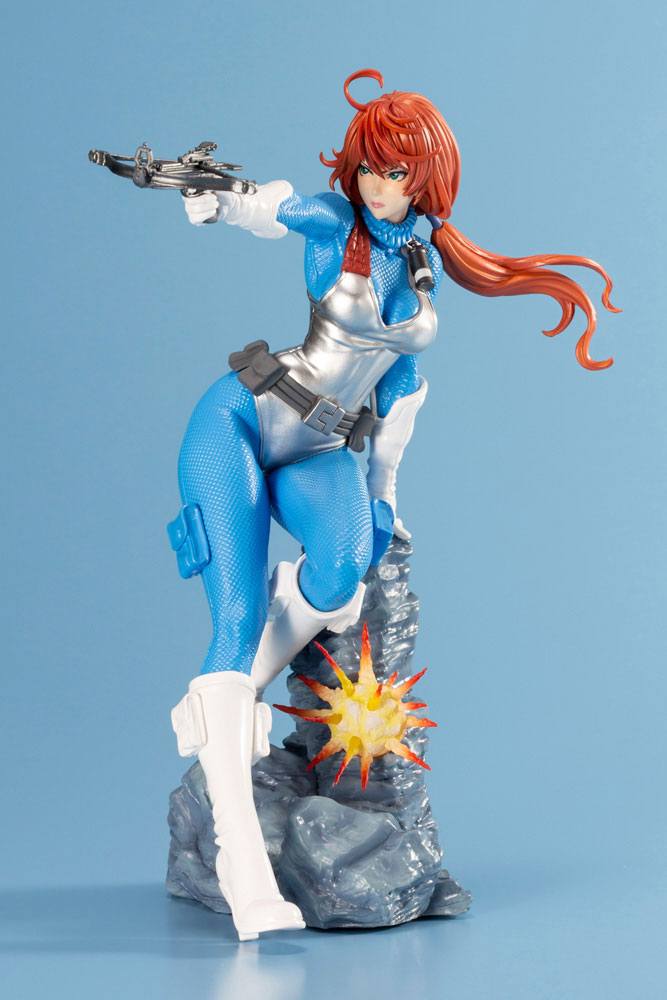 G.I. Joe Bishoujo Scarlett 25th Anniversary Sky Blue Color Ver. 23 cm 1/7 PVC Statue