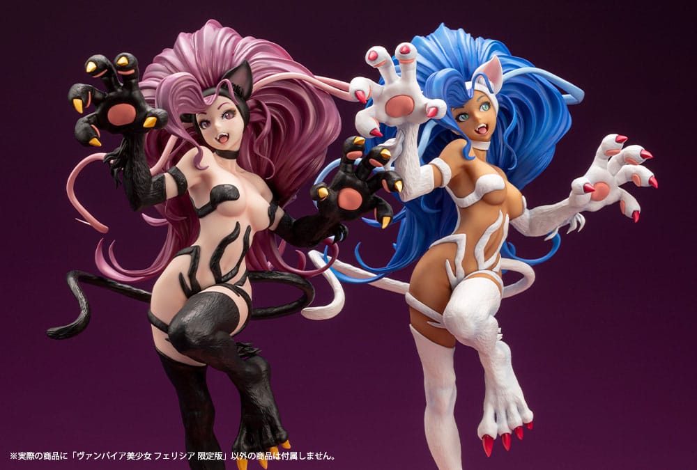 Darkstalkers Bishoujo Felicia Limited Edition 26cm 1/7 Scale PVC Statue