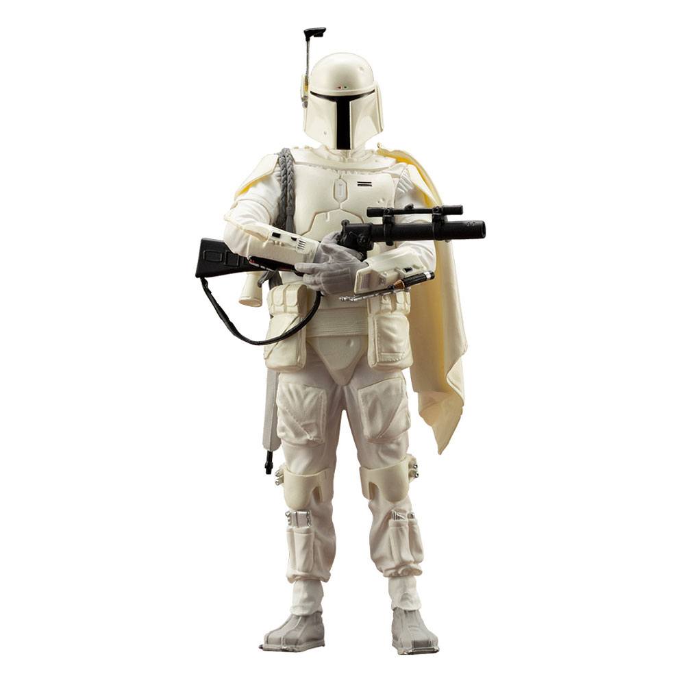 Star Wars Boba Fett White Armor Ver. 18 cm 1/10 ARTFX+ PVC Statue