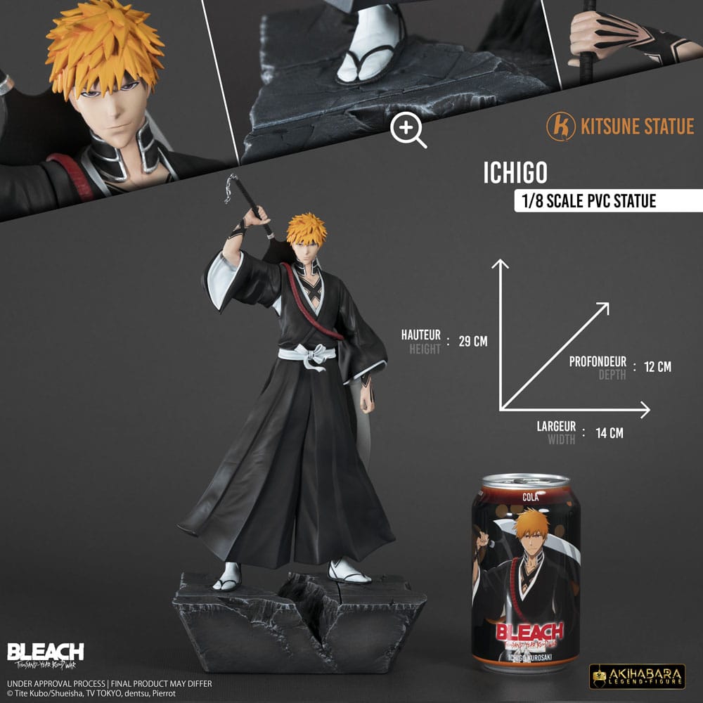 Bleach Thousand-Year Blood War Figure Ichigo 29 cm 1/8 PVC Statue