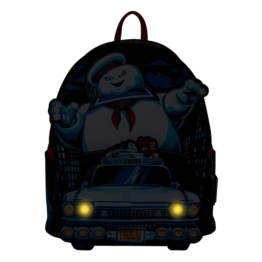 Ghostbusters by Loungefly Stay Puff Chasing Mini Backpack