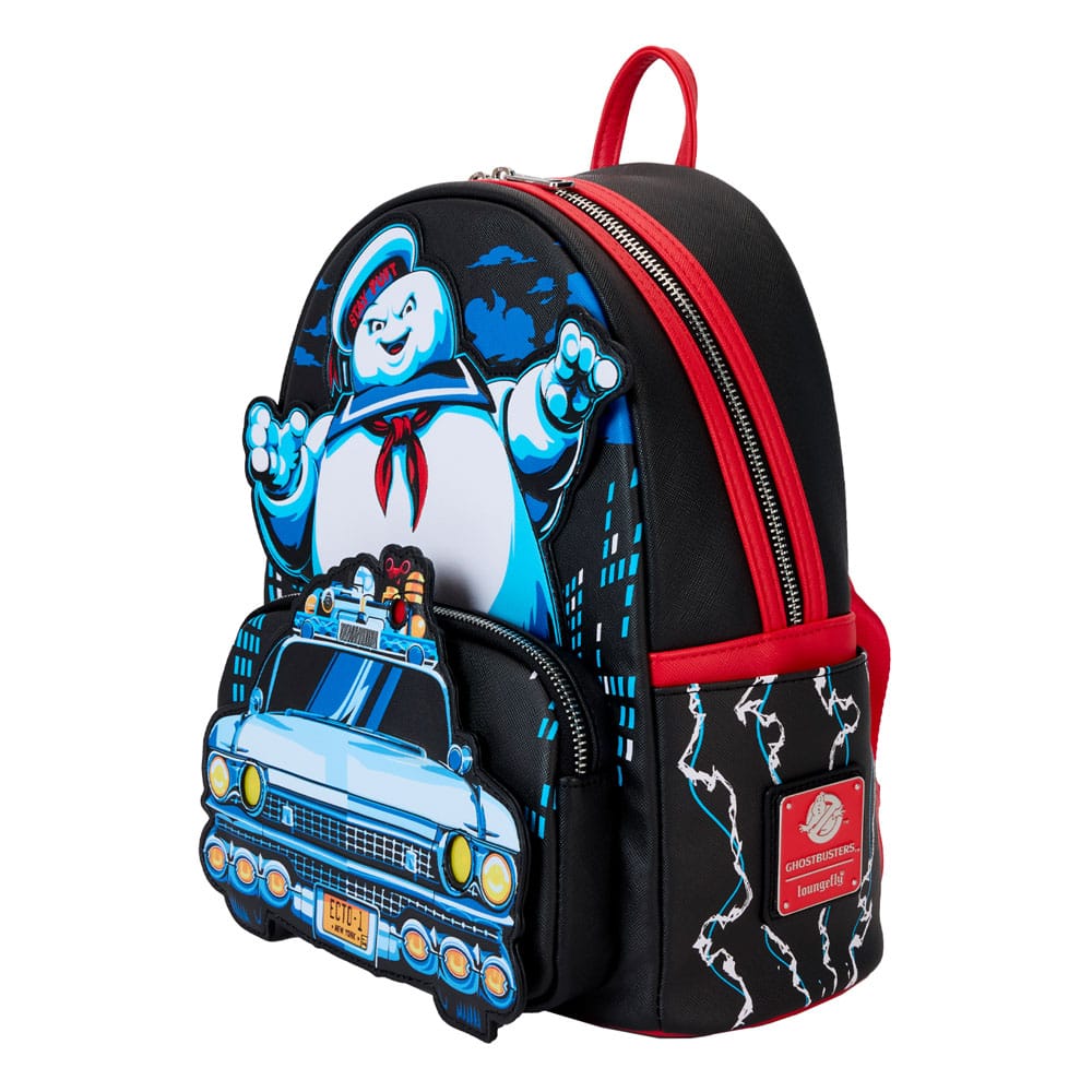 Ghostbusters by Loungefly Stay Puff Chasing Mini Backpack