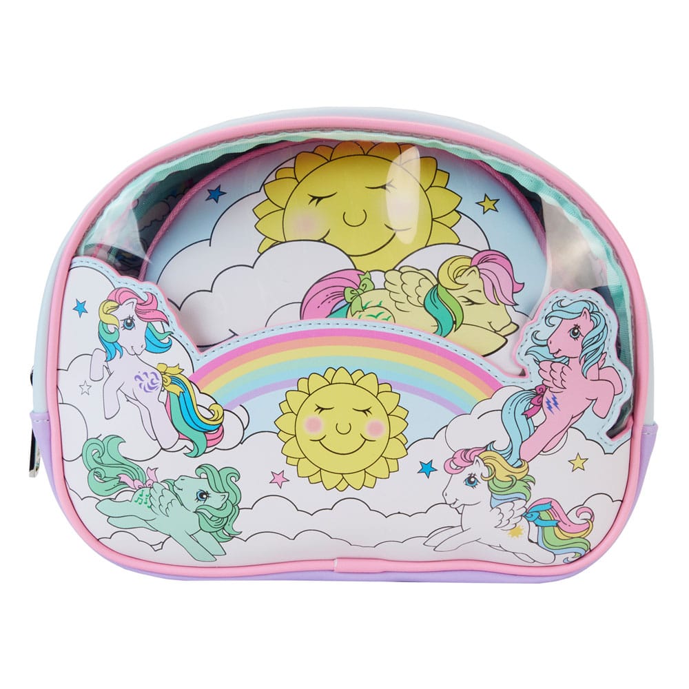 Hasbro by Loungefly Set of 3 My Little Pony Coin/Cosmetic Bag