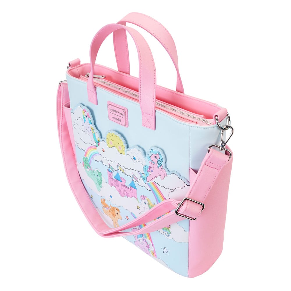 Hasbro by Loungefly My Little Pony Sky Scene Canvas Tote Bag