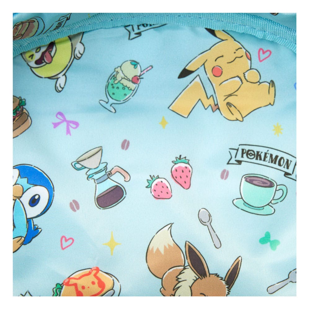 Pokémon by Loungefly Cafe Triple Pocket Full-Size Backpack