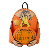 Trick R Treat by Loungefly Flaming Head Mini Backpack