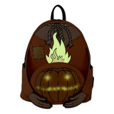 Trick R Treat by Loungefly Flaming Head Mini Backpack