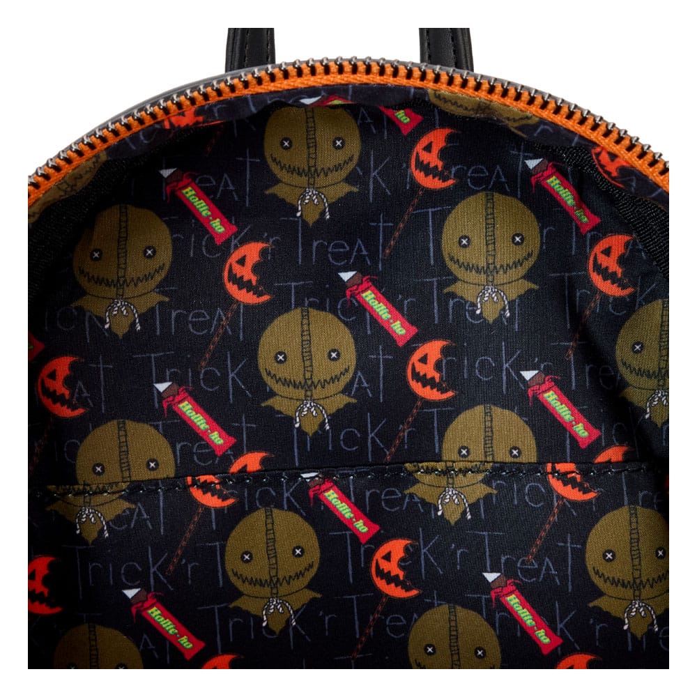 Trick R Treat by Loungefly Flaming Head Mini Backpack