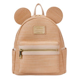 Disney by Loungefly Mickey Straw Mini Backpack