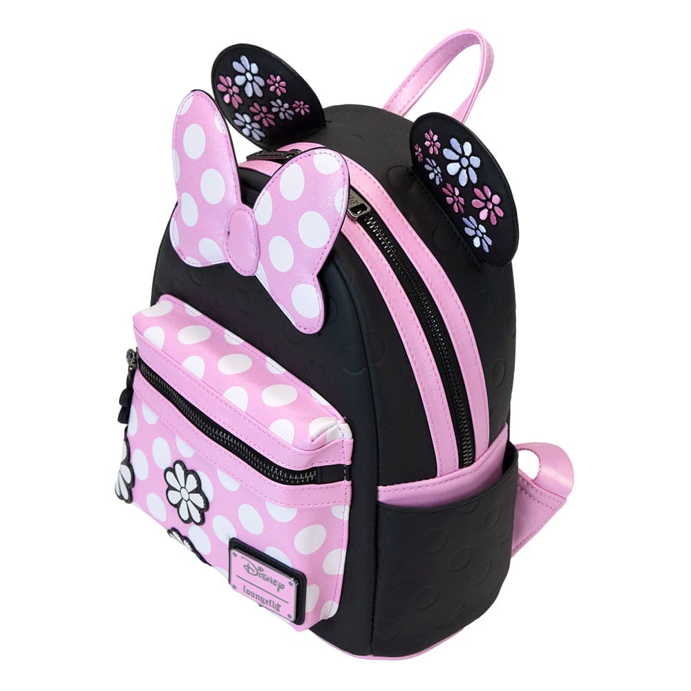 Disney by Loungefly Minnie Floral Rock the Dots Mini Backpack