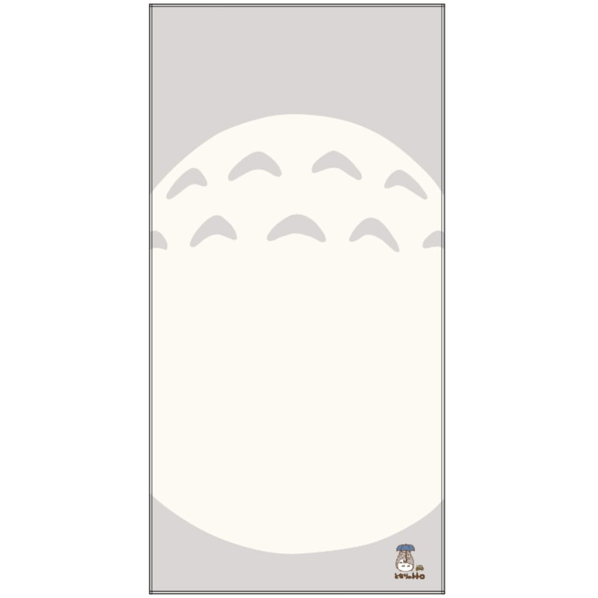 My Neighbor Totoro: Totoro's Belly 60 x 120 cm Large Bath Towel