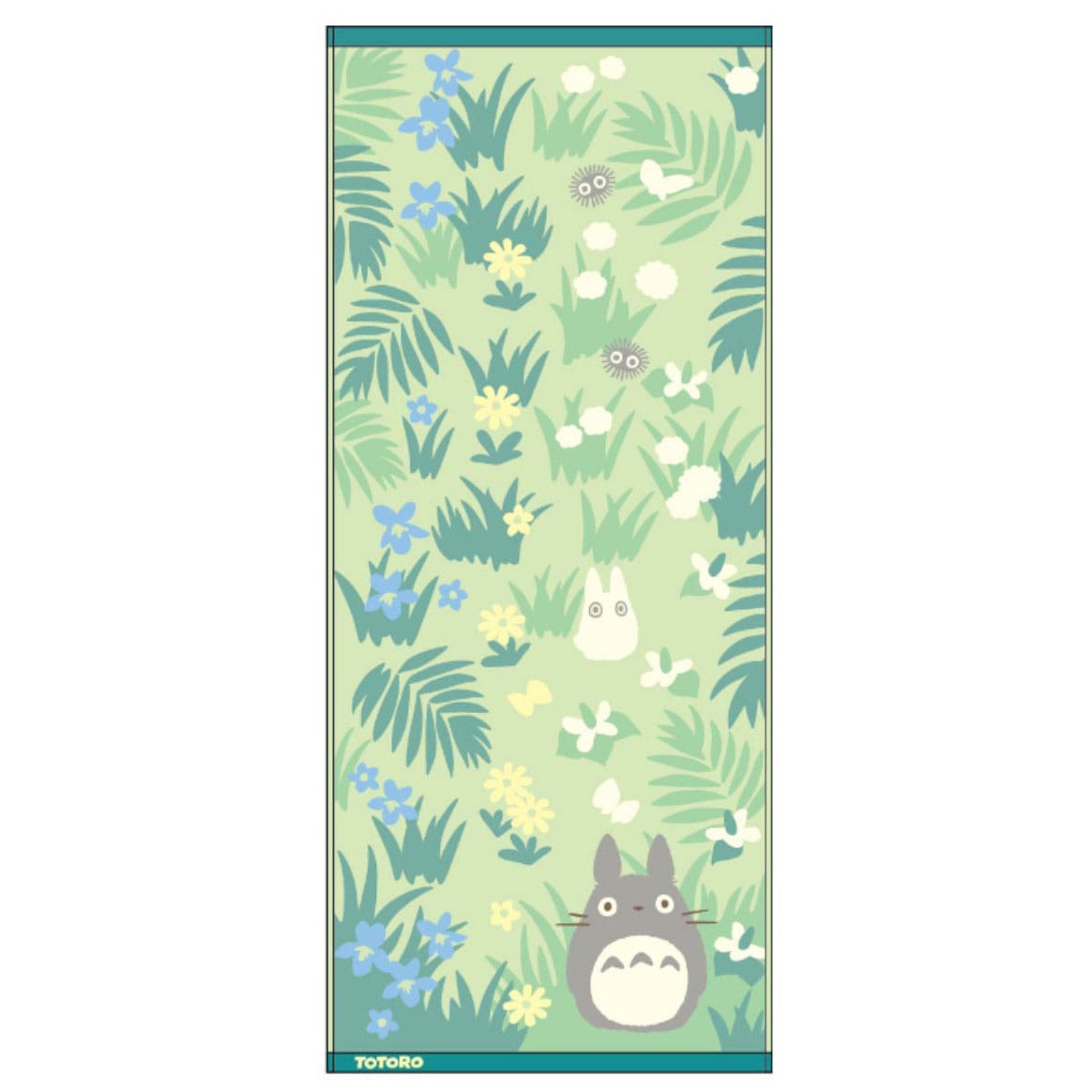 My Neighbor Totoro: Totoro & Butterfly 34 x 80 cm Towel