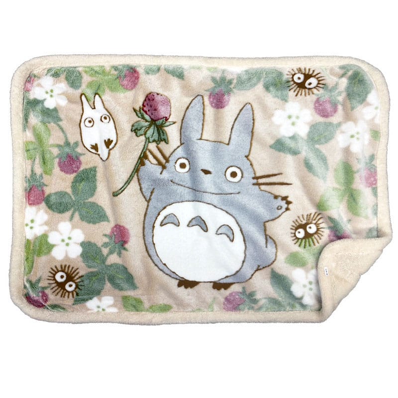 My Neighbor Totoro: Totoro Rapsberry 70 x 100 cm Fluffy Plaid