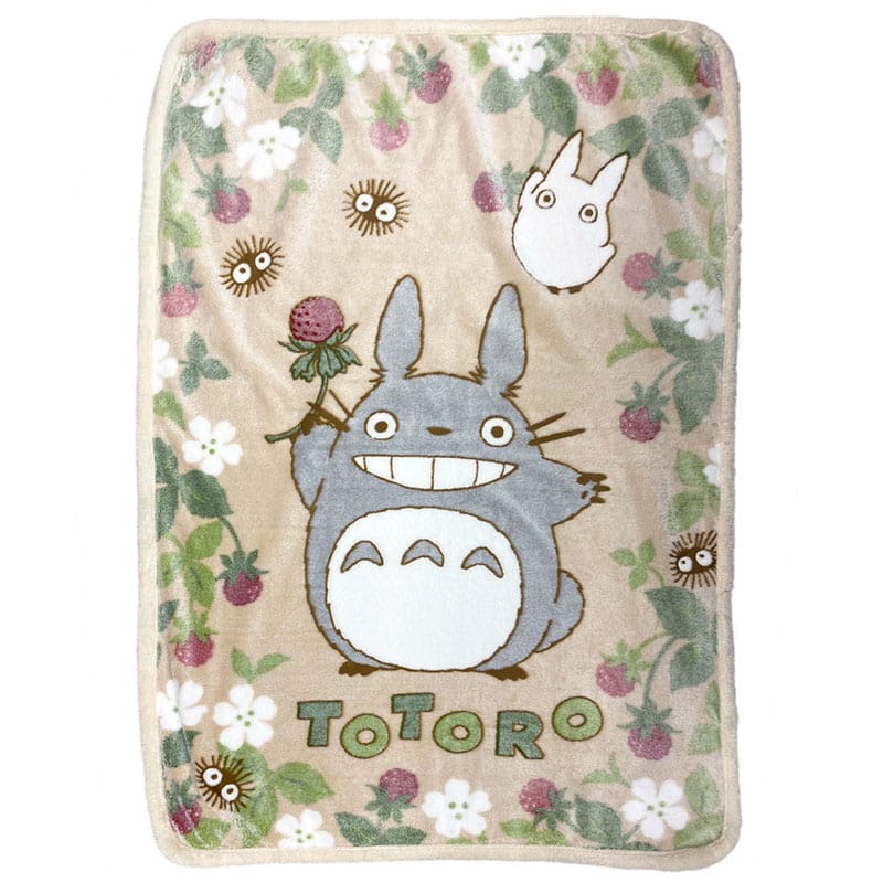 My Neighbor Totoro: Totoro Rapsberry 100 x 140 cm Fluffy Blanket