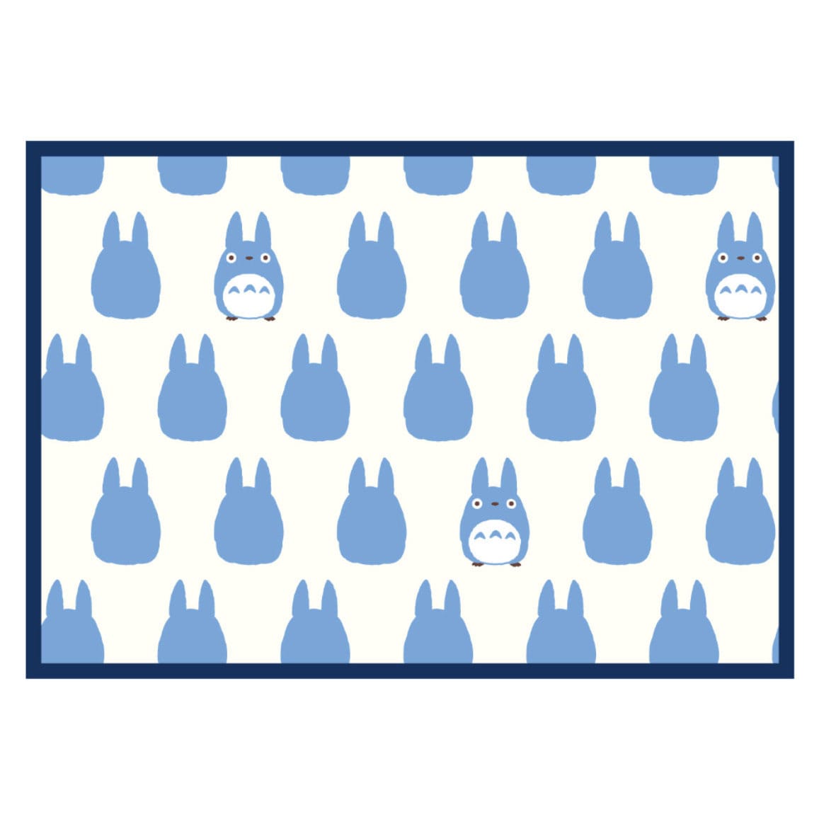 My Neighbor Totoro: Totoro Silhouette 70 x 100 cm Fluffy Plaid