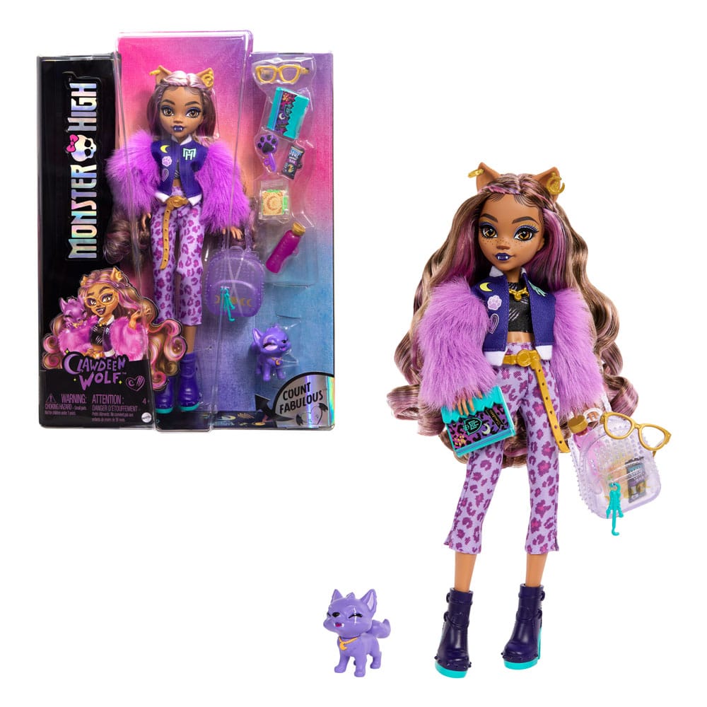 Monster High Clawdeen Wolf 25 cm Doll