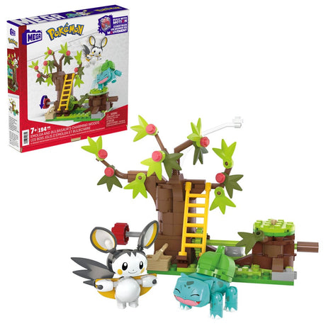 Pokémon Emolga And Bulbasaur's Charming Woods MEGA Construction Set