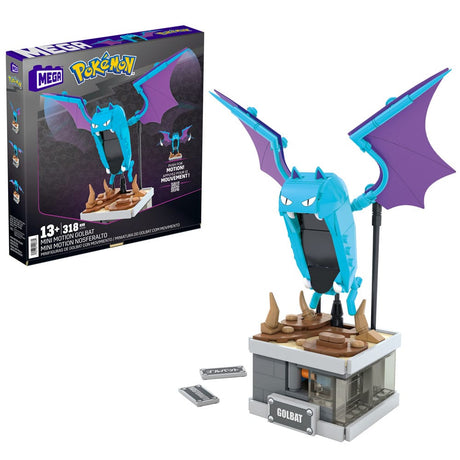 Pokémon Mini Motion Golbat MEGA Construction Set