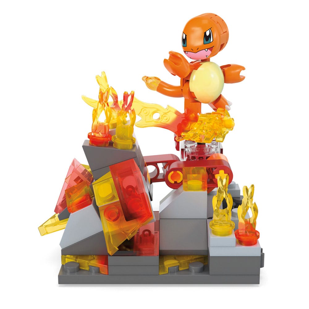 Pokémon Charmander's Fire-Type Spin MEGA Construction Set