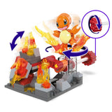 Pokémon Charmander's Fire-Type Spin MEGA Construction Set