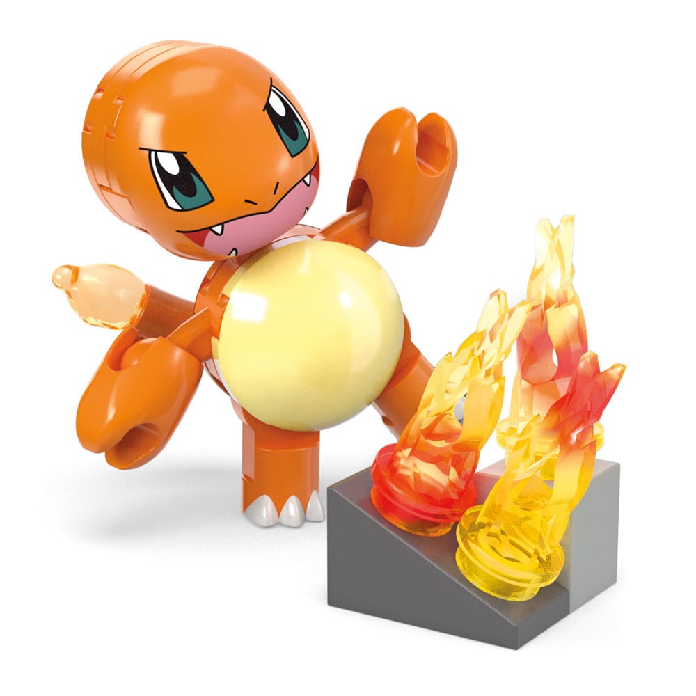 Pokémon Charmander's Fire-Type Spin MEGA Construction Set