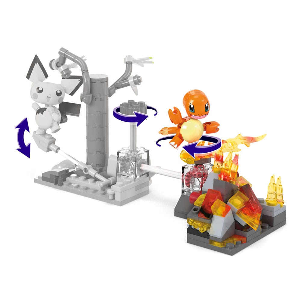 Pokémon Charmander's Fire-Type Spin MEGA Construction Set