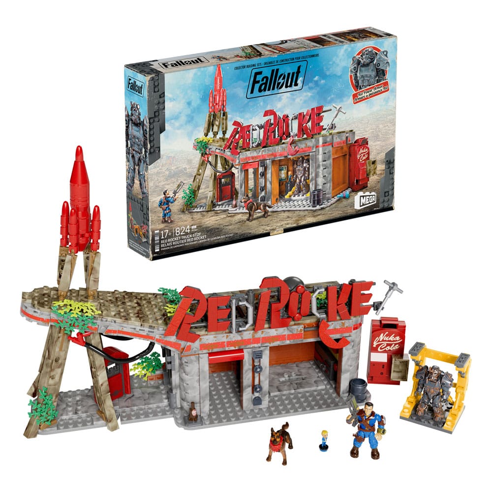 Fallout Red Rocket Truck Stop MEGA Construction Set