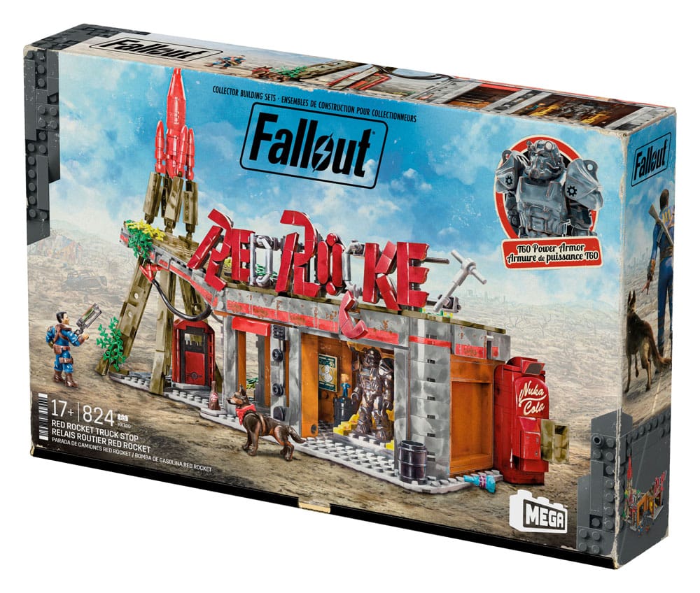 Fallout Red Rocket Truck Stop MEGA Construction Set