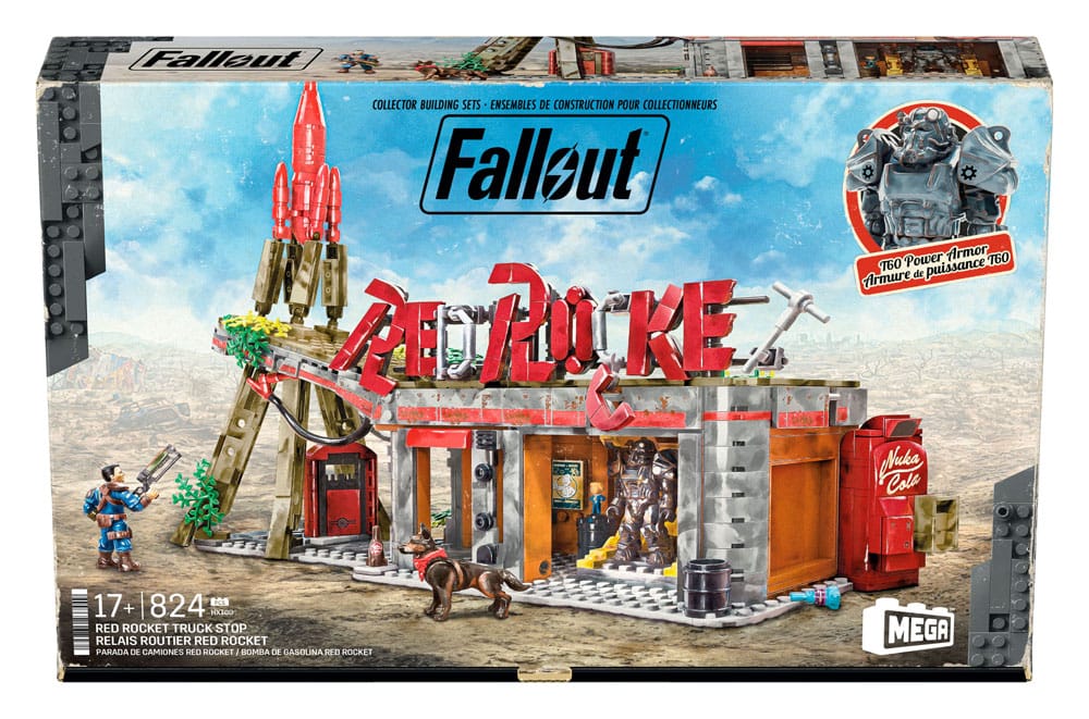 Fallout Red Rocket Truck Stop MEGA Construction Set