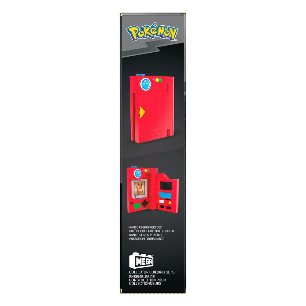 Pokémon Kanto Region Pokédex Mega Building Kit