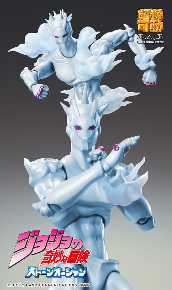 JoJo's Bizarre Adventure Part 6 Stone Ocean Chozokado W·R 17 cm Super Action Action Figure