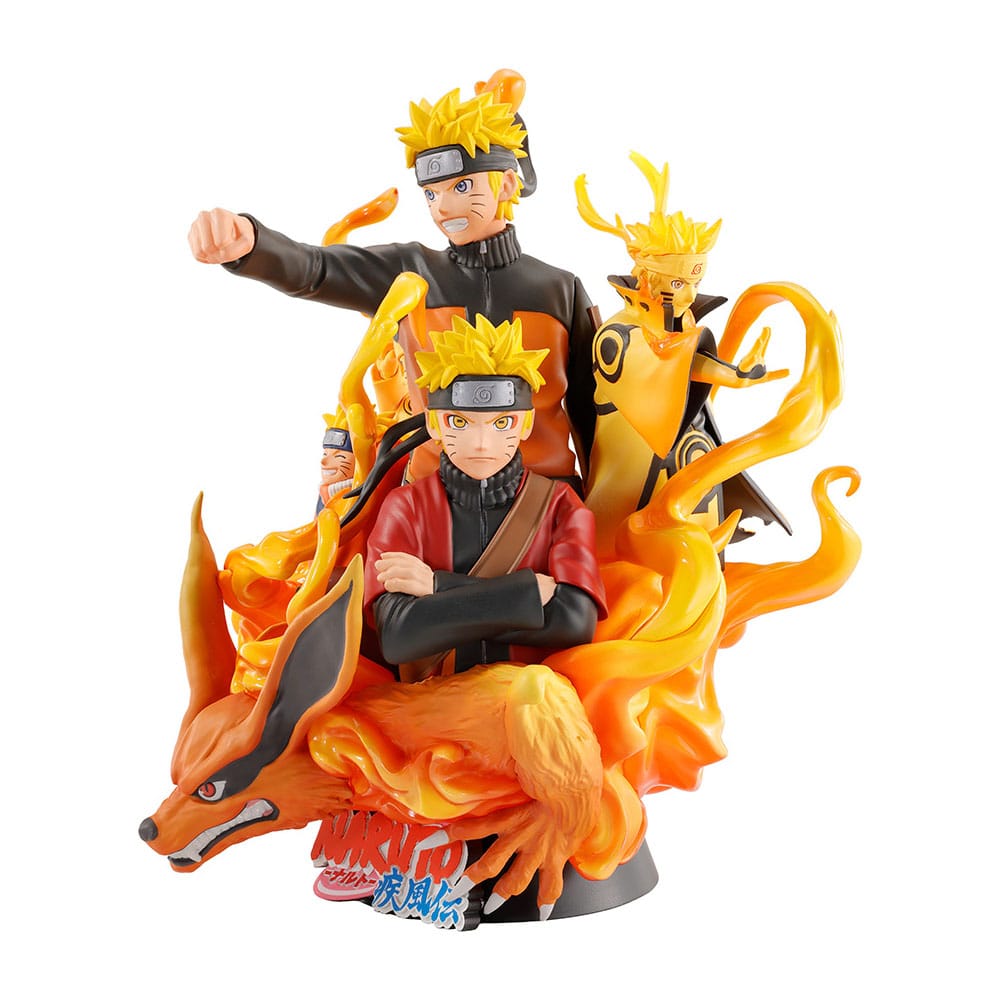 Naruto Shippuden Petitrama Naruto 01 15 cm PVC Mini Statue