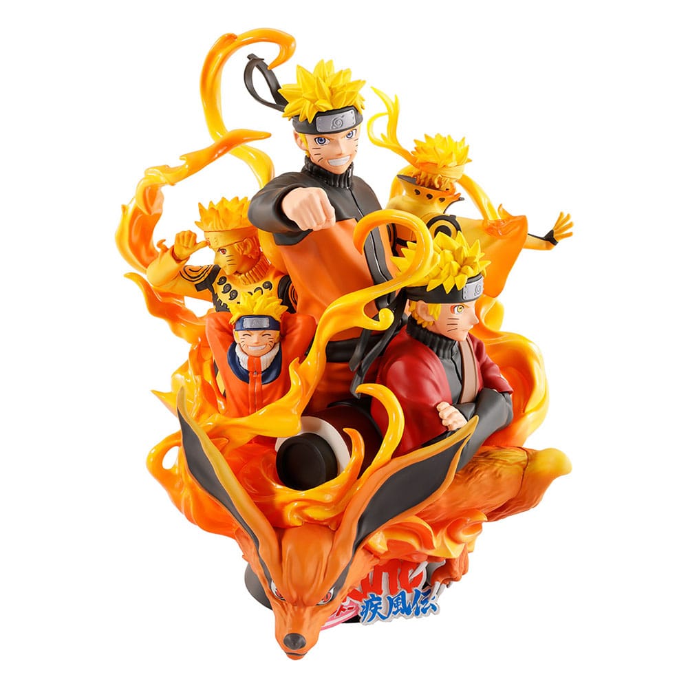 Naruto Shippuden Petitrama Naruto 01 15 cm PVC Mini Statue