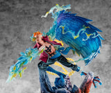 One Piece P.O.P MAS Maximum Marco the Phoenix Leader of 1st group of Whitebeard Pirates 32 cm PVC Statue