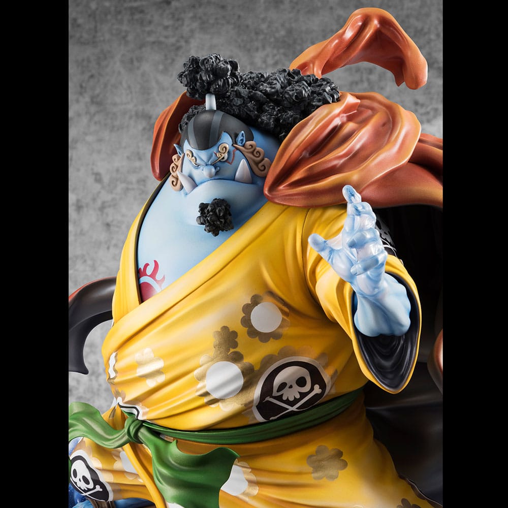 One Piece Portrait Of Pirates SA-MAXIMUM Knight of the Sea Jinbe Limited Reprint 25 cm PVC Statue