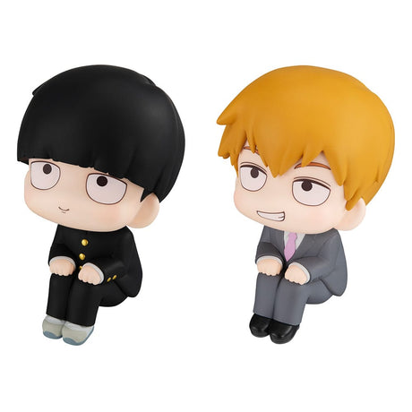 Mob Psycho 100: Shigeo Kageyama & Arataka Reigen (with Gift) 11cm Look Up PVC Statues