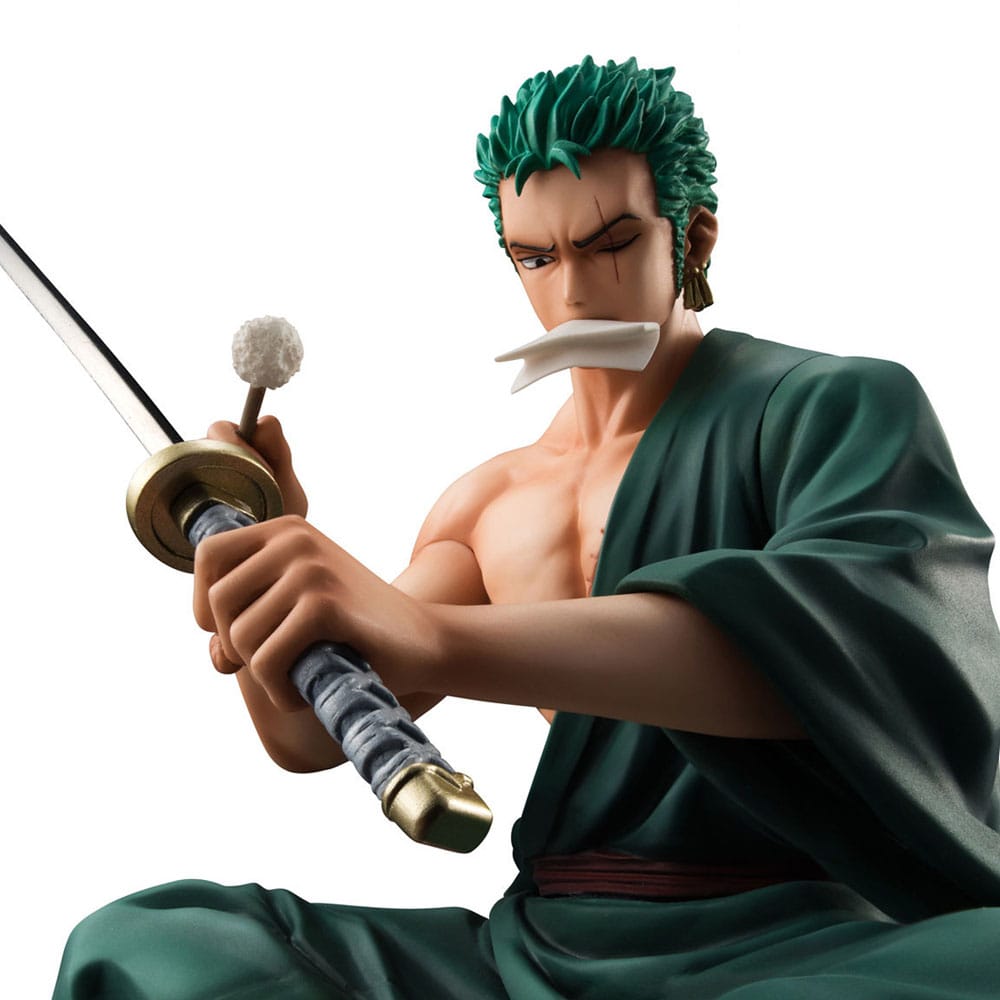 One Piece: Roronoa Zorro 13cm 1/8 Scale P.O.P. S.O.C. PVC Statue