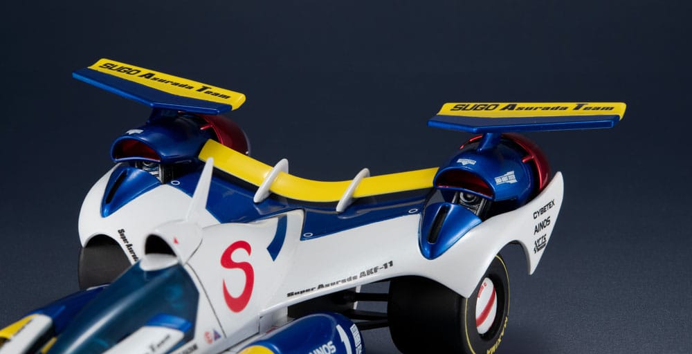 Future GPX Cyber Formula 11 Vehicle Variable Action Super Asurada AKF-11 Livery Edition 10 cm 1/18 Statue (with gift)