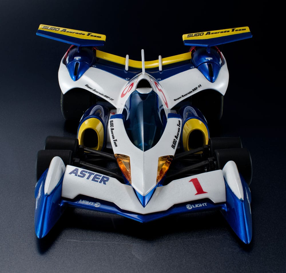 Future GPX Cyber Formula 11 Vehicle Variable Action Super Asurada AKF-11 Livery Edition 10 cm 1/18 Statue (with gift)