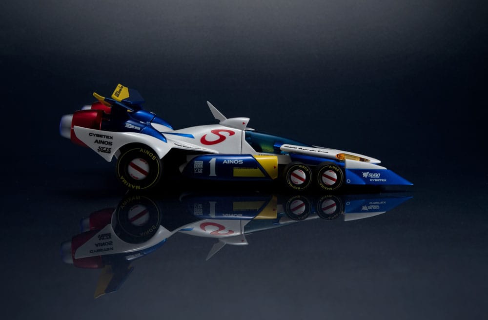 Future GPX Cyber Formula 11 Vehicle Variable Action Super Asurada AKF-11 Livery Edition 10 cm 1/18 Statue