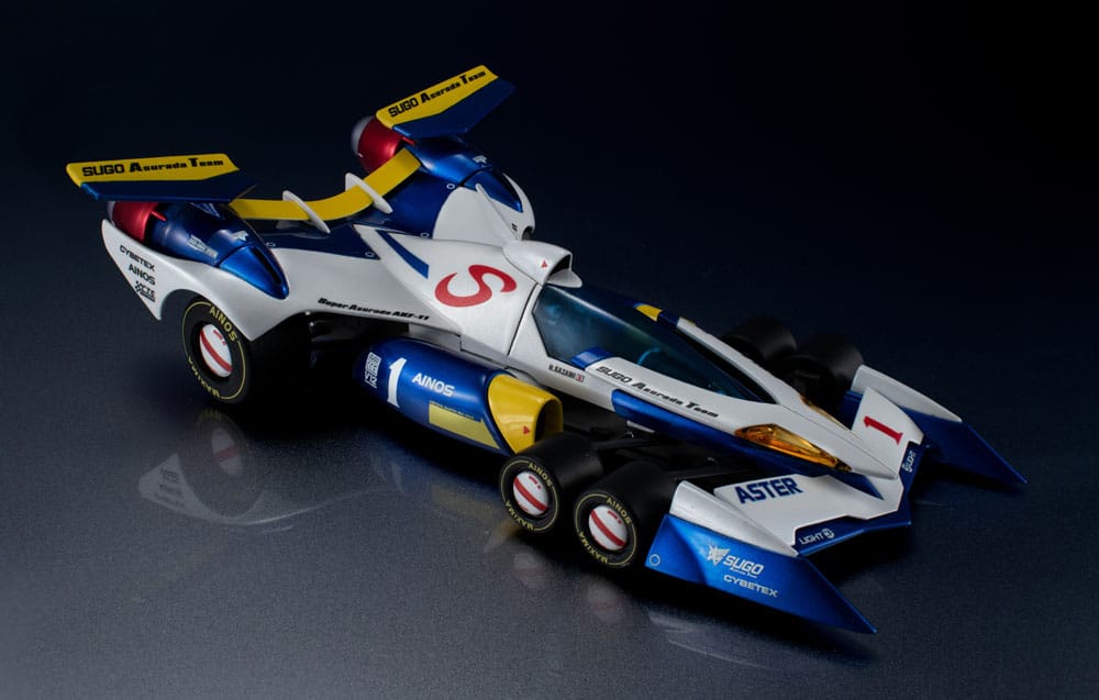 Future GPX Cyber Formula 11 Vehicle Variable Action Super Asurada AKF-11 Livery Edition 10 cm 1/18 Statue (with gift)