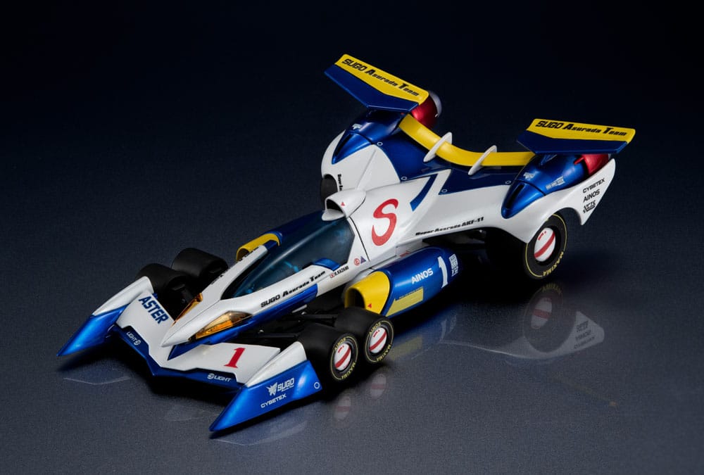 Future GPX Cyber Formula 11 Vehicle Variable Action Super Asurada AKF-11 Livery Edition 10 cm 1/18 Statue